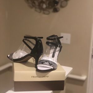 Franco Sarco Black Heels